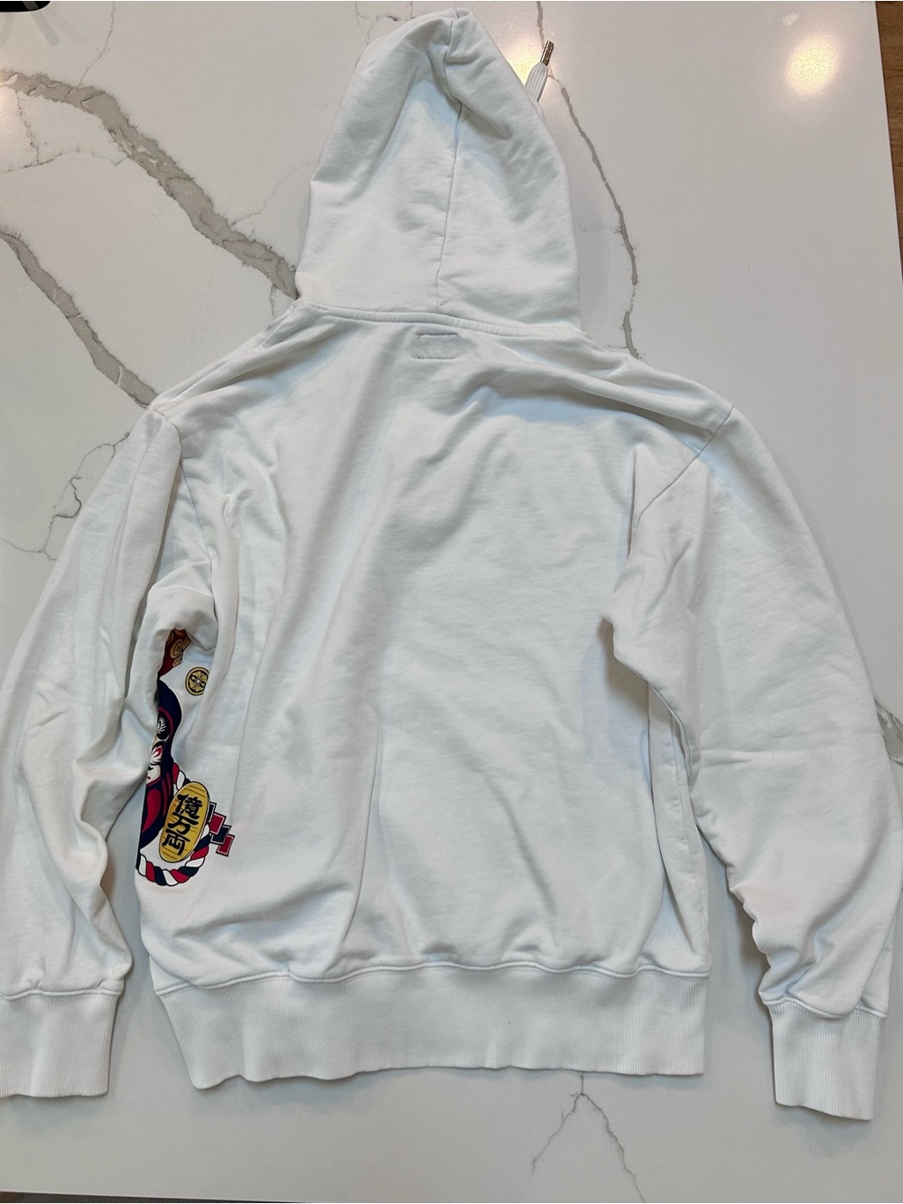 Evisu Daruma Buddies graphic Japanese hoodie - Picture 9 of 9